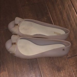 Melissa flats with bow detail